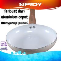 Gambar SPIDY Fry Pan Ceramic Coating Non Sticky Wajan Penggorengan Aluminium Anti Gores dari SPIDY Home undefined 3 Tokopedia