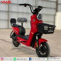 Gambar Sepeda Listrik Vitron Terbaru - Merah dari VIAR TERUS JAYA undefined 4 Tokopedia