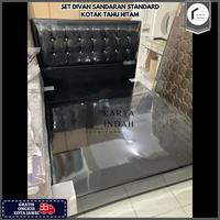 Gambar SET DIVAN SANDARAN STANDARD LOKAL - DIPAN RANJANG Tempat Tidur Kayu Biasa Kancing Minimalis dari Karya Indah Furniture Jambi undefined 3 Tokopedia