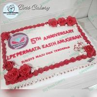 Gambar KUE PERSEGI PANJANG BESAR BIG CAKE KANTOR CORPORATE SWEET 17 OFFICE - blackforest, 30x20 dari Big Boss Cakery undefined 3 Tokopedia