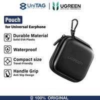 Gambar UGREEN Pouch Bag Tas Gadget Mini Charger Kabel Headset OTG Flashdisk Travel Storage EVA Hardcase Dompet Waterproof - Black dari UniTAG Store undefined 1 Tokopedia