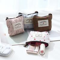 Gambar ESTENIK` (COD) Pouch Dompet Koin Resleting Live Style Kanvas Dompet Serbaguna - Putih dari Estenik undefined 5 Tokopedia