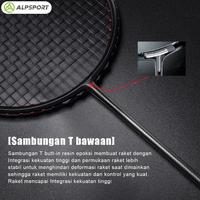 Gambar ** ALPSPORT XHP 2Pcs + Tas 6U G4 Max 30LBS Hitam Raket BuluTangkis T700 100% Serat Karbon Penuh Badminton Racket Set Berkualitas Tinggi Bergaya Minimalis Klasik Senar Dan Grip Terpasang Impor Asli Profesional Racquet Baru Rsl Yonex Liling Victor ALP Raket dari HYBE SPORT undefined 4 Tokopedia