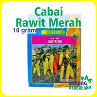 Gambar Benih Cabai Rawit Merah Juwiring 10 g Tunas Agro dataran rendah - tinggi hydroponik hidroponik bibit cabe biji putih kekuningan setan puwedes dari Malang Hydrofarm undefined 1 Tokopedia