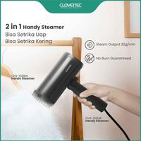 Gambar CLOVERTEC Setrika Uap Garment Steamer Handy Portable Foldable 150ml CHS-158UB - Putih dari Multi Product Official Store undefined 4 Tokopedia