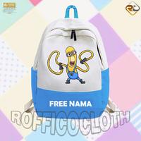 Gambar TAS RANSEL ANAK TAS SEKOLAH ANAK KARAKTER MEGA MINION TIM Despicable Me 4 FREE CETAK NAMA - Hitam dari Roffico Cloth undefined 3 Tokopedia
