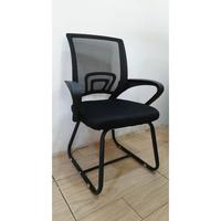 Gambar Kursi Kantor Office Kerja Model  Kaki U Shape Kain Jaring Minimalis Kaki Besi Hitam dari Art Modern Home undefined 1 Tokopedia