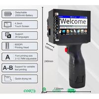 Gambar Mesin N127 Printer Handheld Inkjet Pencetak Expired Date, Logo and Barcode Portable - Tinta Saja dari OEL-Electronic undefined 5 Tokopedia