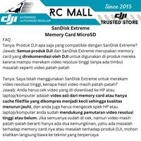Gambar Memory Card Drone Camera DJI Sandisk Extreme 256GB MicroSD High Speed DJI Matrice 4 Enterprise DJI Matrice 4 Thermal DJI Mavic 3 Enterprise Thermal DJI Mavic 4 Pro DJI Mavic 3 Multispectral DJI Flip DJI Air 3S DJI Mini 3 DJI Mini 4 Pro DJI Osmo Pocket 3 dari RC Mall undefined 3 Tokopedia