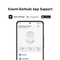 Gambar Xiaomi Redmi Buds 6 Play | Bluetooth 5.4 | Baterai Hingga 36 Jam | Xiaomi Earbuds App Support | Nyaman Digunakan - Black dari singmakmur undefined 3 Tokopedia