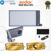 Gambar Godox RGB Mini Creative M1 On-Camera Video LED Light / GODOX RGB MINI M1 / GODOX M1 / GODOX LED M1 dari HydroShop- undefined 1 Tokopedia