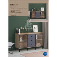 Gambar Buffet pendek-Credenza Cena CR 01 dari Borobudur Mebel undefined 1 Tokopedia