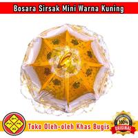 Gambar Bosara Mini Model Sirsak Warna Kuning - Souvenir Khas Bugis Makassar dari Tokougi undefined 4 Tokopedia