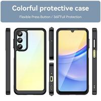 Gambar Vision II Armor Case Samsung Galaxy A16 4G 5G - for Samsung Galaxy A16 - Acrylic Clear Transparent Transparan Casing PC TPU Cover Rugged Hybrid Hard Back Soft Bumper Ori dari Logay Acc undefined 2 Tokopedia