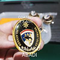 Gambar Bros pin pelayanan integritas keselamatan perhubungan laut belakang magnet - Coating , 3x4cm dari Malako Abadi undefined 3 Tokopedia