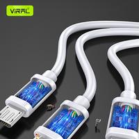 Gambar Kabel Data 3in1 3A USB Micro Lightning Type C dari viralofficialstore undefined 2 Tokopedia