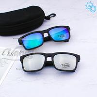 Gambar Kacamata Mirrored Summer Unisex Anti UV - Merah dari kacamata vanic undefined 4 Tokopedia