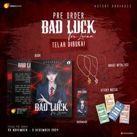 Gambar Pre Order - Buku Novel Bad Luck For Luina - Sasiaazz - Teradiksi (23 Nov - 02 Des 2024) - PO dari Bumi Fiksi Makassar undefined 1 Tokopedia