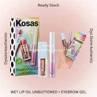 Gambar READY STOCK KOSAS BIRTHDAY GIFT SET WET LIP OIL UNBUTTONED + AIRBROW GEL dari Dys Store Authentic Cosmetics undefined 1 Tokopedia