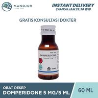Gambar Domperidone Erlimpex 5mg/5ml Syrup 60 ml / Antiemetik dari Apotekmandjurofficial undefined 1 Tokopedia