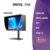 Gambar BenQ SW242Q No Shield-24 Inch 2K 16:10 Photographer Macbook/Windows Compatible Monitor dari BenQ Official Store undefined 1 Tokopedia