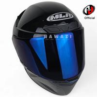 Gambar Helm Mla Crypton Solid All Varian | Helm Full Face model Kyt tt Course Motorcycle - Grey Glossy, XL dari Hawazi undefined 3 Tokopedia
