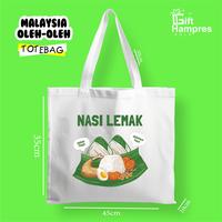 Gambar Totebag oleh oleh khas Malaysia, Kuala Lumpur, Genting Totebag oleh oleh Bahan Kanvas/Blancu - Gambar 1 dari gifthampers13 undefined 4 Tokopedia