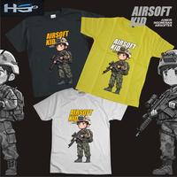 Gambar Kaos Distro Anak Airsoft Kid Original HG19 - Hitam, 3-4 tahun dari HG19 Apparel undefined 1 Tokopedia