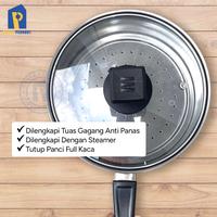 Gambar Panci Stainless 20 cm tutup kaca NAGAKO |Panci susu dari Rajawali Perabot undefined 5 Tokopedia