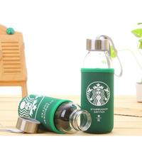 Gambar Ready Siap Kirim!! BOTOL KACA STARBUCKS, Botol terbuat dari kaca sehingga tidak ada lagi bau plastik, bau sabun, bau bekas minuman lain dan tahan panas. Cocok untuk air minum, kopi, teh, juice, Asi, dll dari Bubble&amp;bliss undefined 1 Tokopedia
