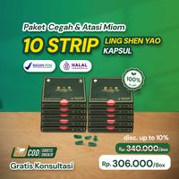 Gambar 10 Strip LING SHEN YAO Kapsul | Herbal Alami bantu Atasi Endometriosis - 1 Strip dari Ling Shen Yao Obat Herbal undefined 1 Tokopedia