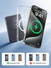Gambar UGREEN Powerbank Wireless Magsafe Magnetic Qi2 Power Bank PD Fast Charging 15w 10.000Mah For iPhone 14 15 Pro Max - 25919 10.000Mah dari DERUMA TECHNOLOGY OFFICIAL undefined 4 Tokopedia