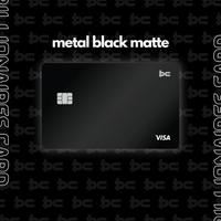 Gambar Custom Metal Atm Debit Credit Card (Bukan Skin Card) - Black Matte dari ALIBABA.id` undefined 1 Tokopedia