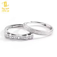 Gambar TINO TINO - Cincin Couple 389 Wedding Ring couple Pita Cristal permata zirkonia cincin nikah/cincin lamaran Adjustable - CINCIN + BOX dari Tino Tino_NEW undefined 1 Tokopedia