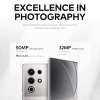 Gambar itel S25 Ultra RAM 8+8/128GB - 6.78"FHD+ Amoled 3D 120hz - 6.9mm Ultra Slim Design - Corning Gorila Glass 7i - 32MP Selfie Cam - Rear Cam 50MP+2MP Macro - NFC - IP64 - DTS Sound - Titanium, 8/128 dari tahaki berkah jaya_NEW undefined 5 Tokopedia