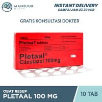 Gambar Pletaal 100 mg 10 Tablet / Obat Jantung dari Apotekmandjurofficial undefined 1 Tokopedia