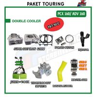 Gambar Paket Touring 7 PCX 160/ADV 160/Vario 160 Blok Piston-TB-Ecu-Noken AS dari BRT GPRacing Store undefined 1 Tokopedia