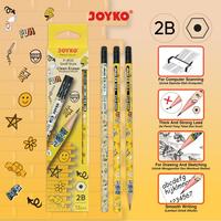 Gambar Pensil Serut / Pensil Raut Joyko 2B Graff Style P-8133 12 pcs dari latulis stationery undefined 2 Tokopedia