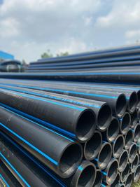 Gambar Pipa HDPE 4 Inch  P N 10 PE 100 per batang 6 meter | Pipa HDPE 110 mm P N 10 satu batang 6 meter dari Distributor HDPE murah undefined 3 Tokopedia