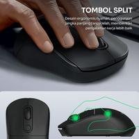 Gambar ROBOT Mouse Wireless M207 2.4GHz Optical 1600DPI - Hitam dari MXKomputer_NEW undefined 4 Tokopedia