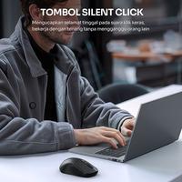 Gambar ROBOT Mouse Wireless M207 2.4GHz Optical 1600DPI - Hitam dari MXKomputer_NEW undefined 3 Tokopedia