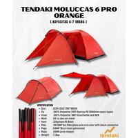 Gambar [READY] TENDA TENDAKI BORNEO 6 ORIGINAL - TENDA MUAT 6-8 ORANG - TENDA DOUBLE LAYER - TENDA CAMPING HIKING - TENDAKI MALANO 4.1 - TENDAKI MOLUCCAS 6 PRO - Moluccas 6 pro dari Tunas Inspirasi Karya undefined 3 Tokopedia