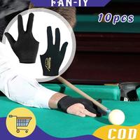 Gambar new 10pcs Sarung Tangan Bliard 3 Jari Sarung Tangan Biliar Predator Gloves Billiard - 10Pcs-Black dari dirha olshopes undefined 3 Tokopedia