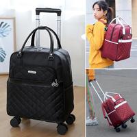 Gambar TROLI TAS ANAK SEKOLAH 2 4 6 RODA TANGGA TAS TROLLEY ANAK DORONGAN - Roda 2 Hitam dari watere7 undefined 2 Tokopedia