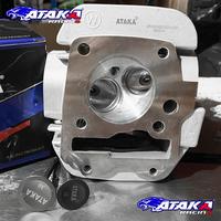 Gambar jual ATAKA Racing BLOK HEAD Porting CNC 4 klep KYZ Supra X 125 FI KPH HONDA karisma Supra X 125 blade 24 28 25 29 26 30 - 25/29 KPH dari wifat undefined 4 Tokopedia