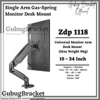 Gambar Universal Monitor Arm Bracket Vesa Mount 19 - 34 inch, Desk Mount New Premium dari Gubug Bracket Indonesia undefined 1 Tokopedia
