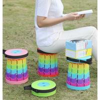 Gambar (Zebulon) Kursi Lipat Bulat Tempat Duduk Bangku Lipat Outdoor Portable Rainbow Kursi Mancing - Rainbow Deli Chair dari ZEBULON STORE undefined 1 Tokopedia