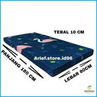 Gambar kasur busah buat 1 orang dewasa murah berkualitas anti kempes uk80x180x10cm -PrimaStock - Kotak hitam dari Indo Prima Stock undefined 4 Tokopedia