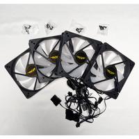 Gambar Fan Casing Armaggeddon ARGB KIT 5000 RGB PC Cooling Fan with 9 Blade 4 PCS fan - Hitam dari Starcomp Solo undefined 5 Tokopedia