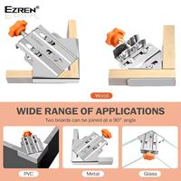 Gambar Ezren EZ-0615A Clip Clamp Adjustable Swing Jaw Corner Clamp Stainless Steel Siku klem 90 Derajat dari House Sparepart undefined 4 Tokopedia